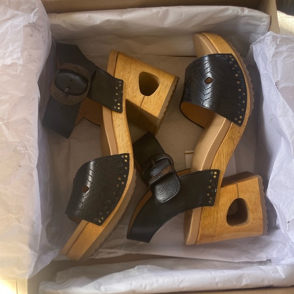 New In Box Dansko Odele Black Tumbled Calf - Picture 5 of 7